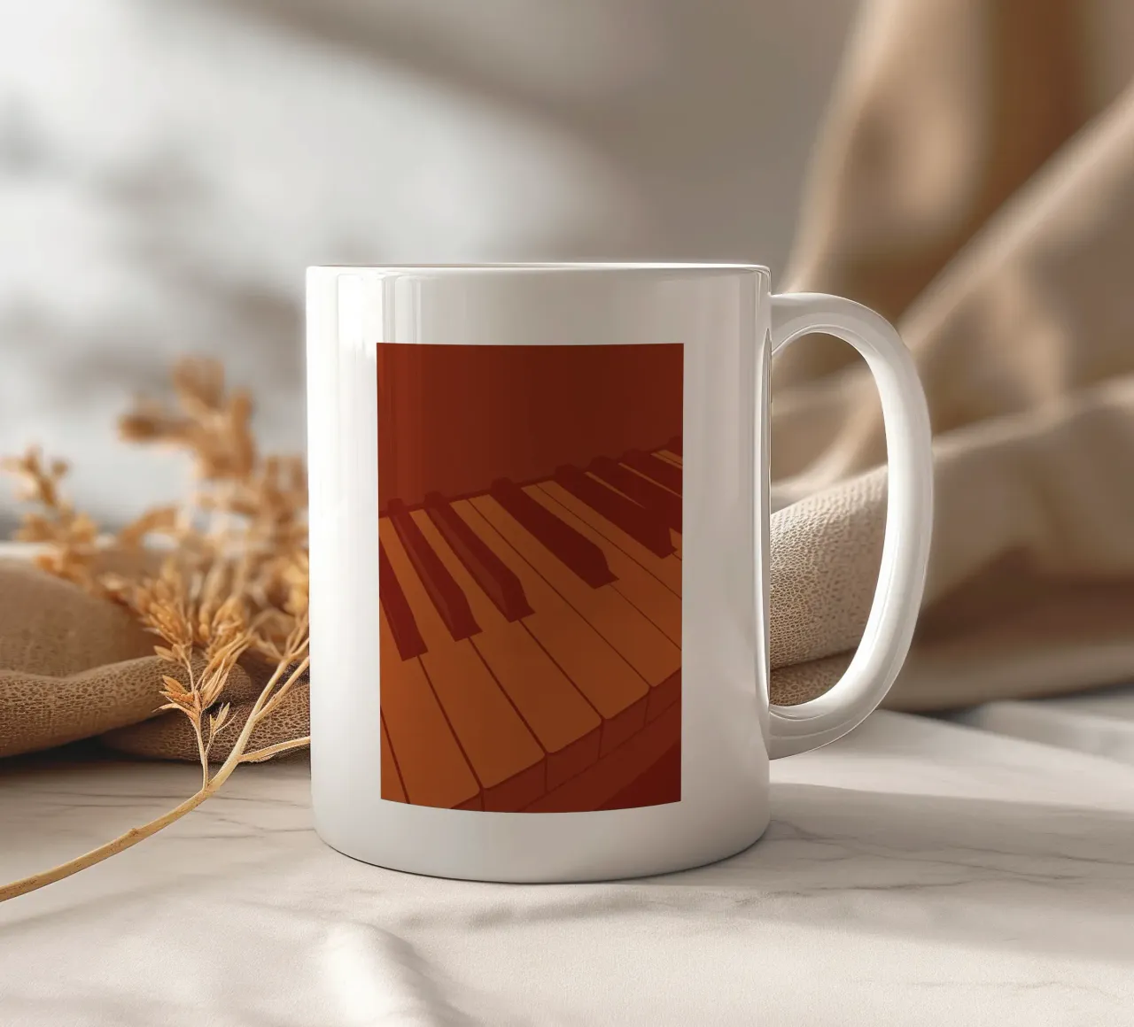 Plan ceramic mug by MUSIC EDITION