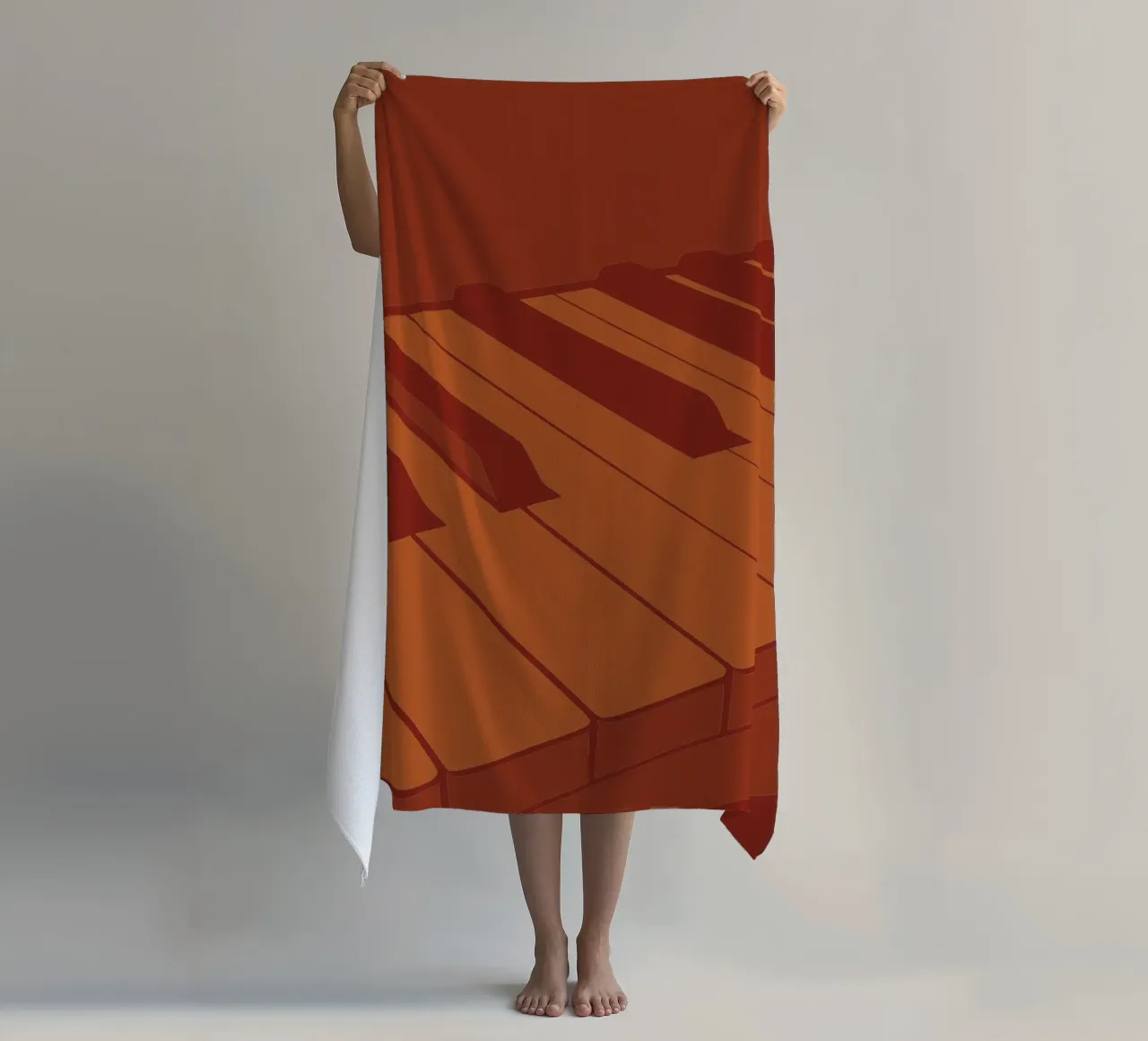 Plan serviette de plage de MUSIC EDITION