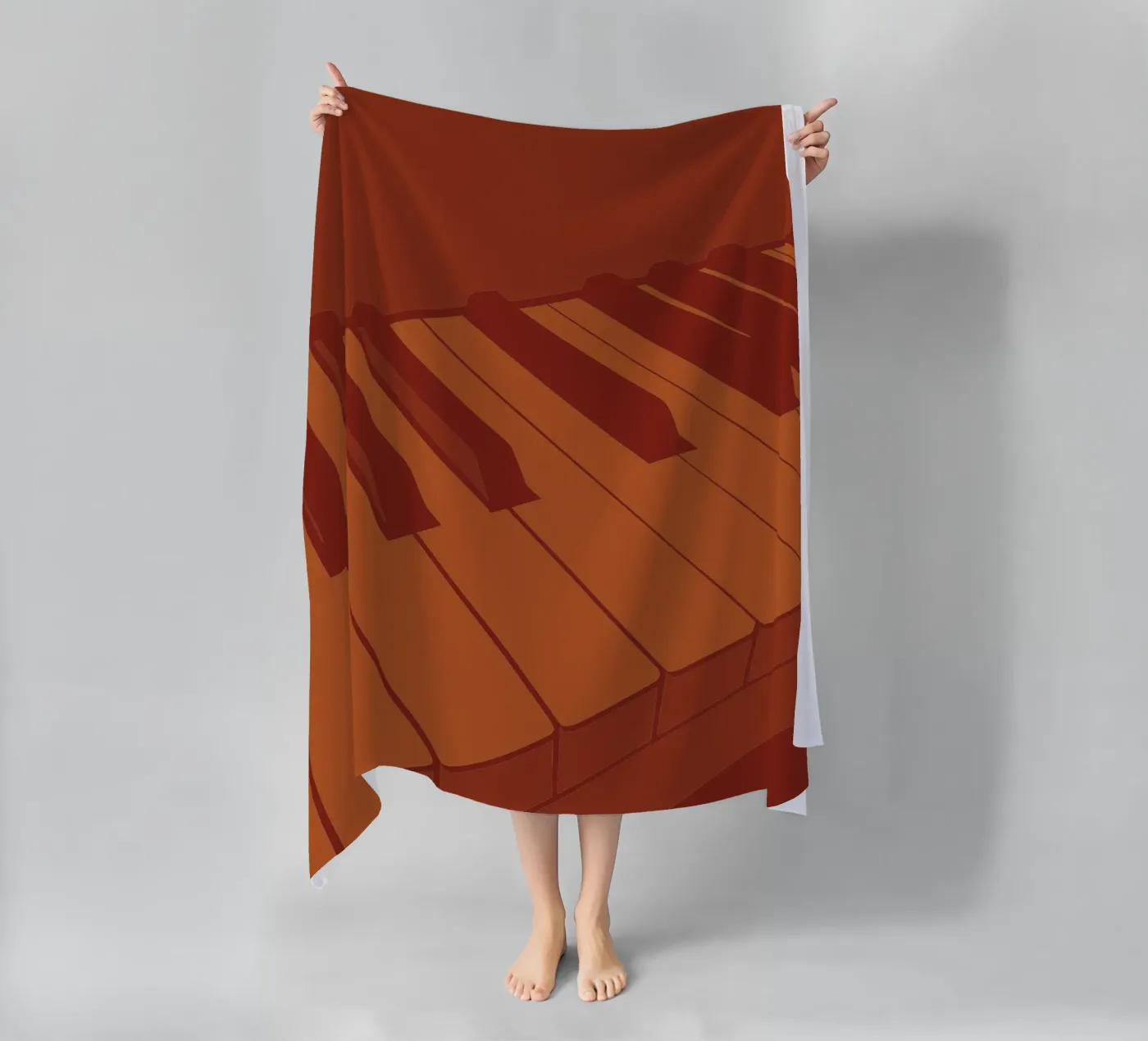 Plan strandhanddoek van MUSIC EDITION