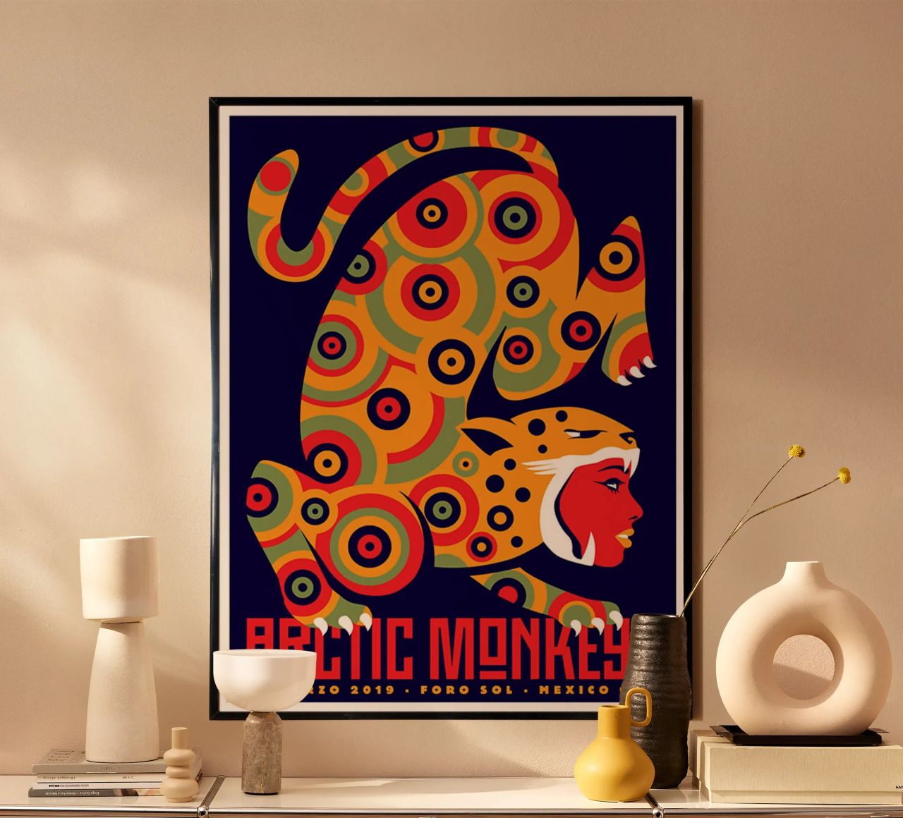 Arctic Monkeys Concert Art Poster von Music Clan