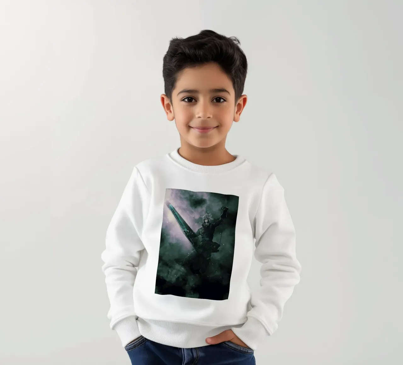 Ekko Arcane Poster felpa bambino da FreeArtStudio