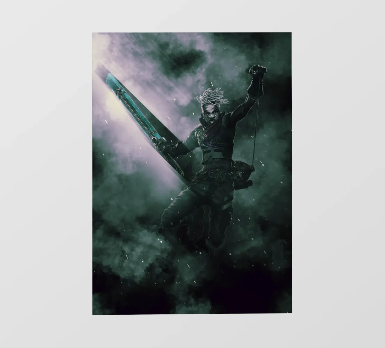 Ekko Arcane Poster pellicola backlit da FreeArtStudio