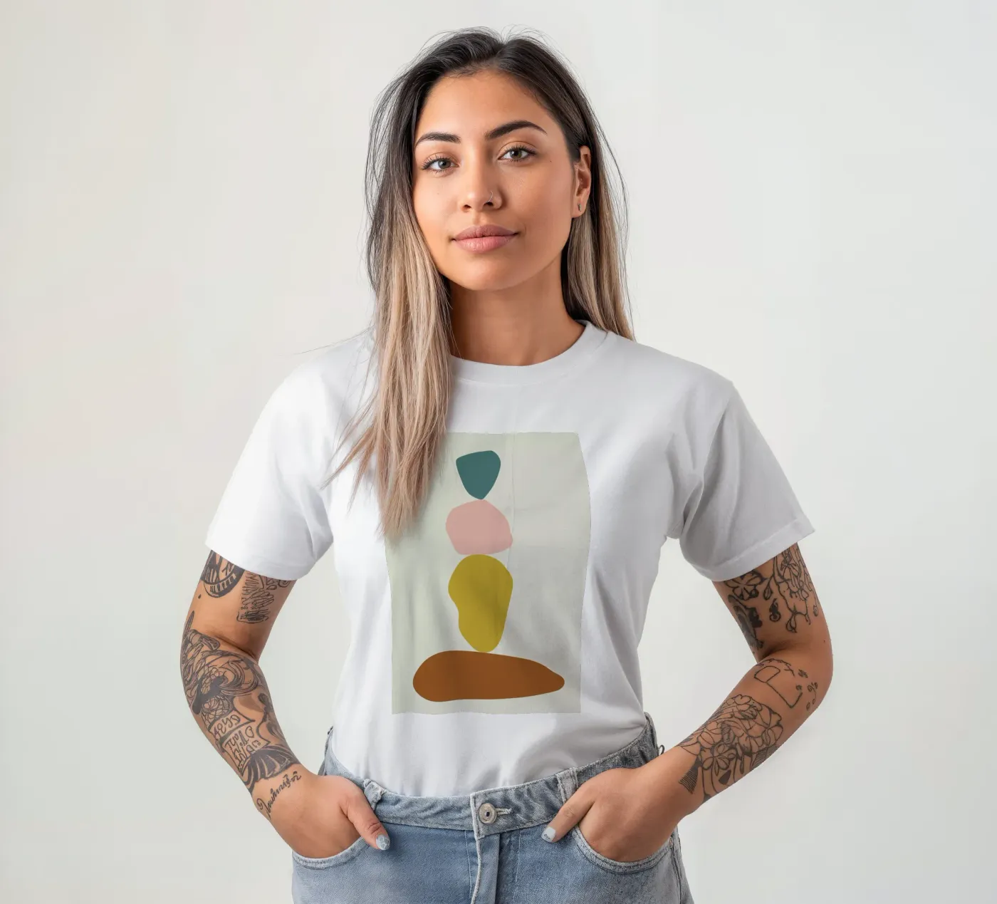 Stack I t-shirt van Pure