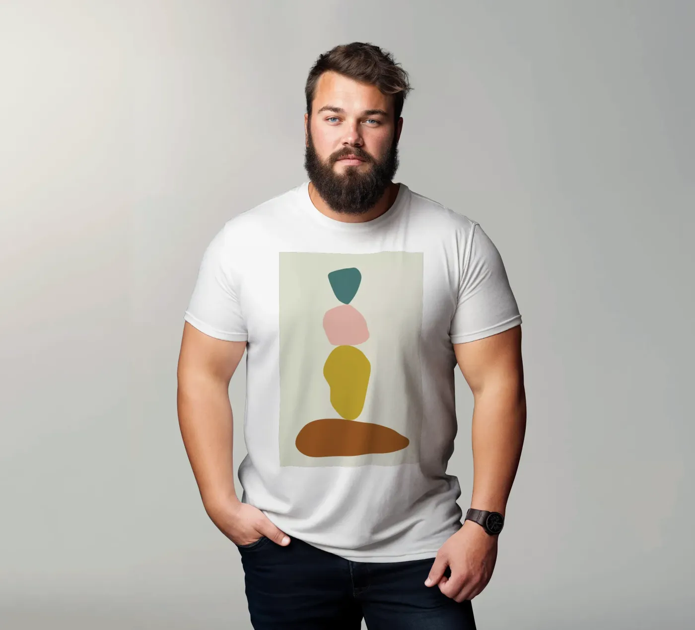 Stack I t-shirt by Pure