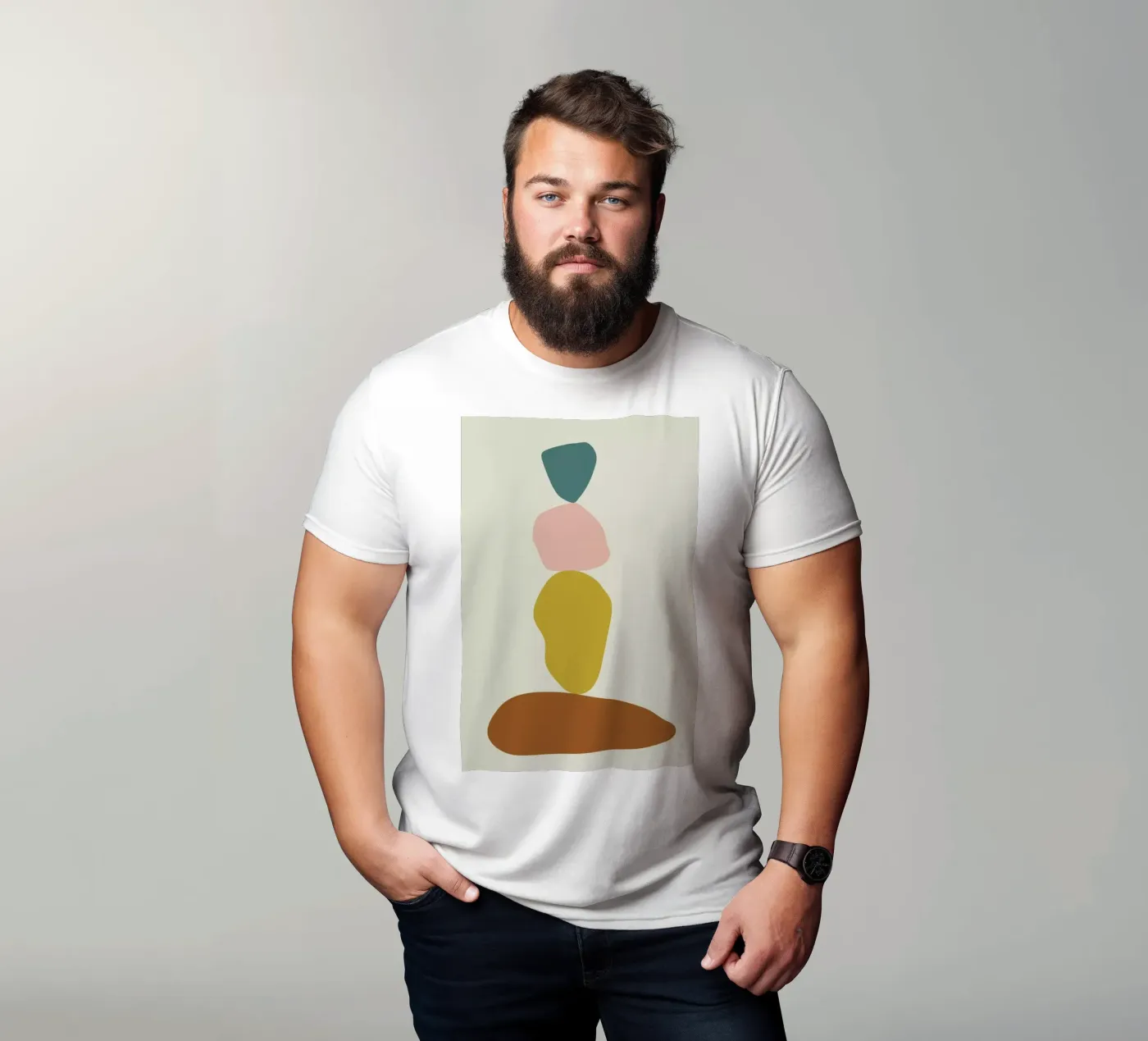 Stack I t-shirt van Pure