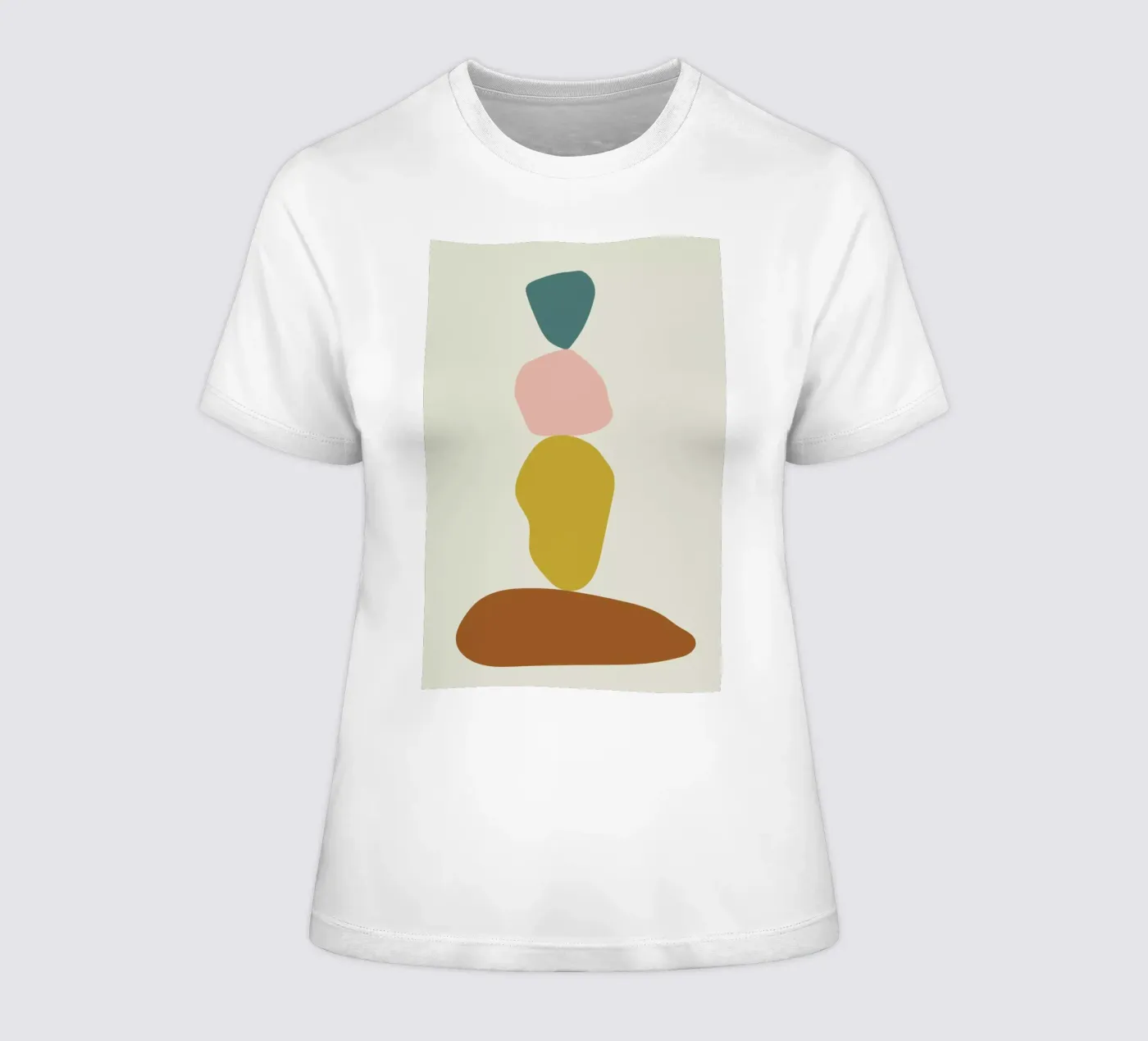 Stack I dames t-shirt getailleerd van Pure