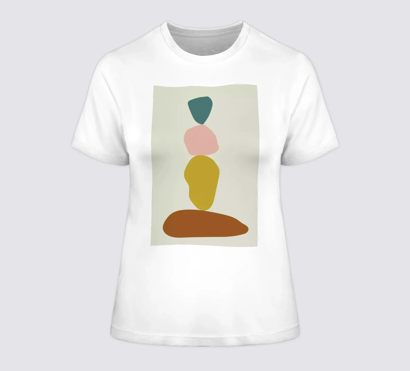 Stack I dames t-shirt getailleerd van Pure