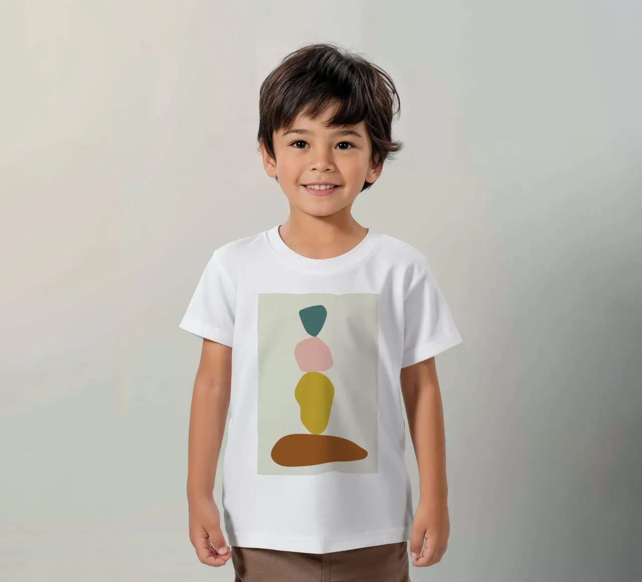Stack I kinder t-shirt van Pure
