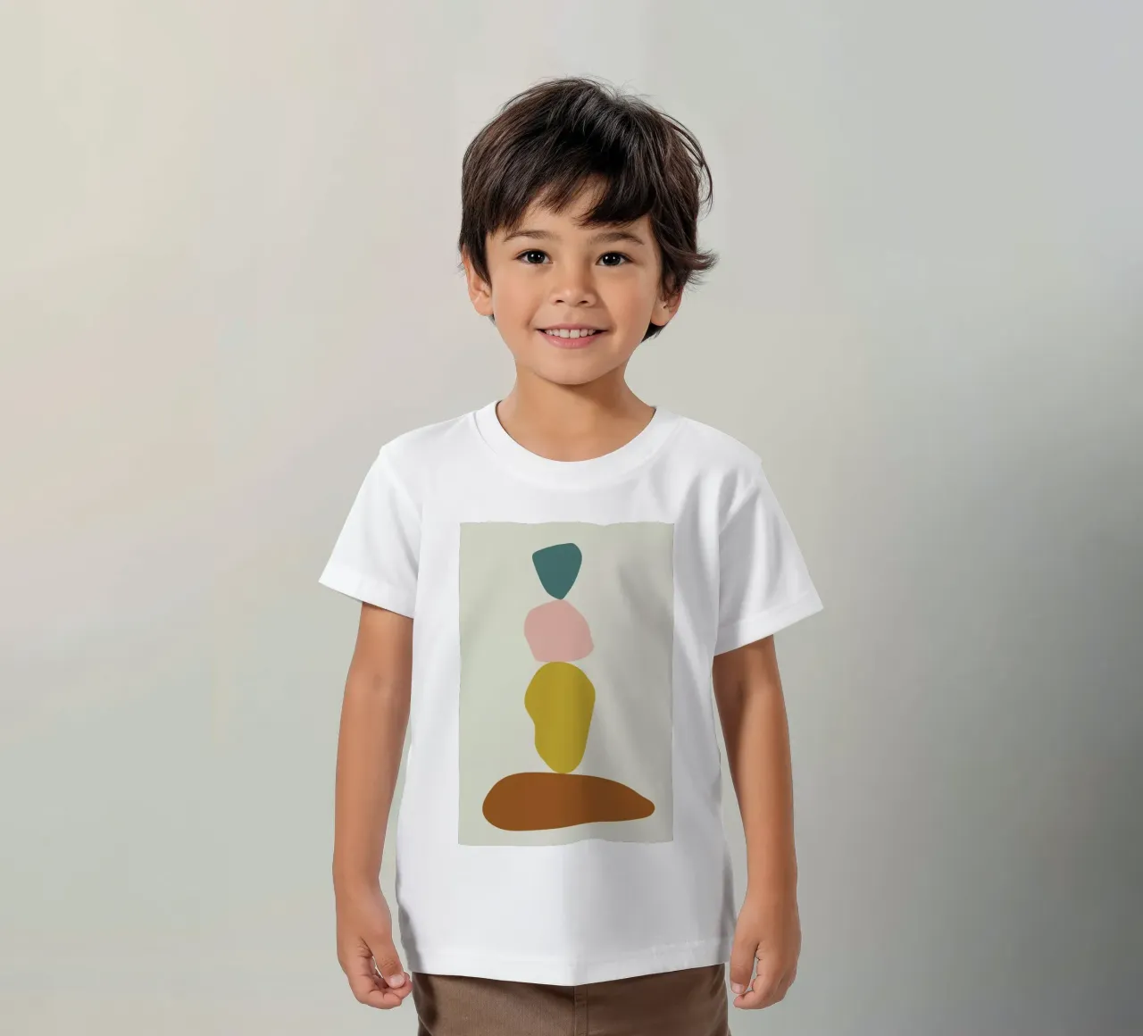 Stack I kinder t-shirt van Pure