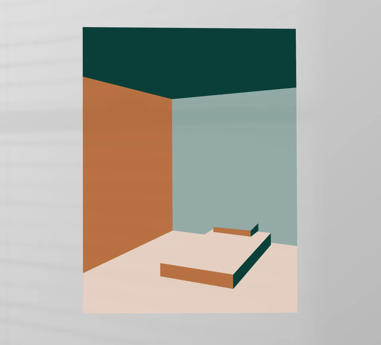 Isolation Room pellicola backlit da galihstudio