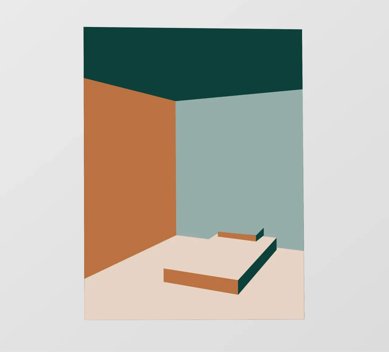 Isolation Room pellicola backlit da galihstudio