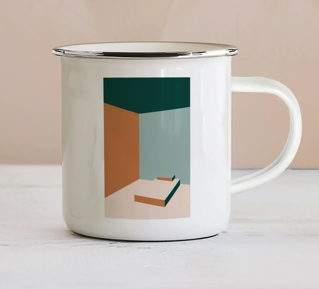 Isolation Room tazza in smalto da galihstudio