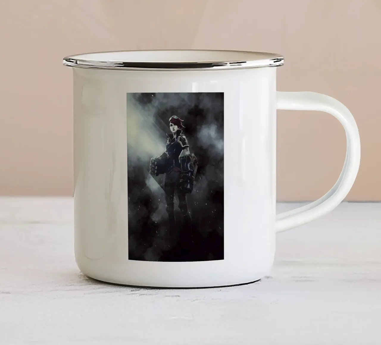 Vi Arcane Poster tazza in smalto da FreeArtStudio