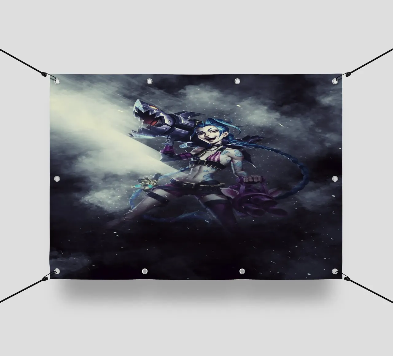 Jinx Arcane telo in pvc da FreeArtStudio