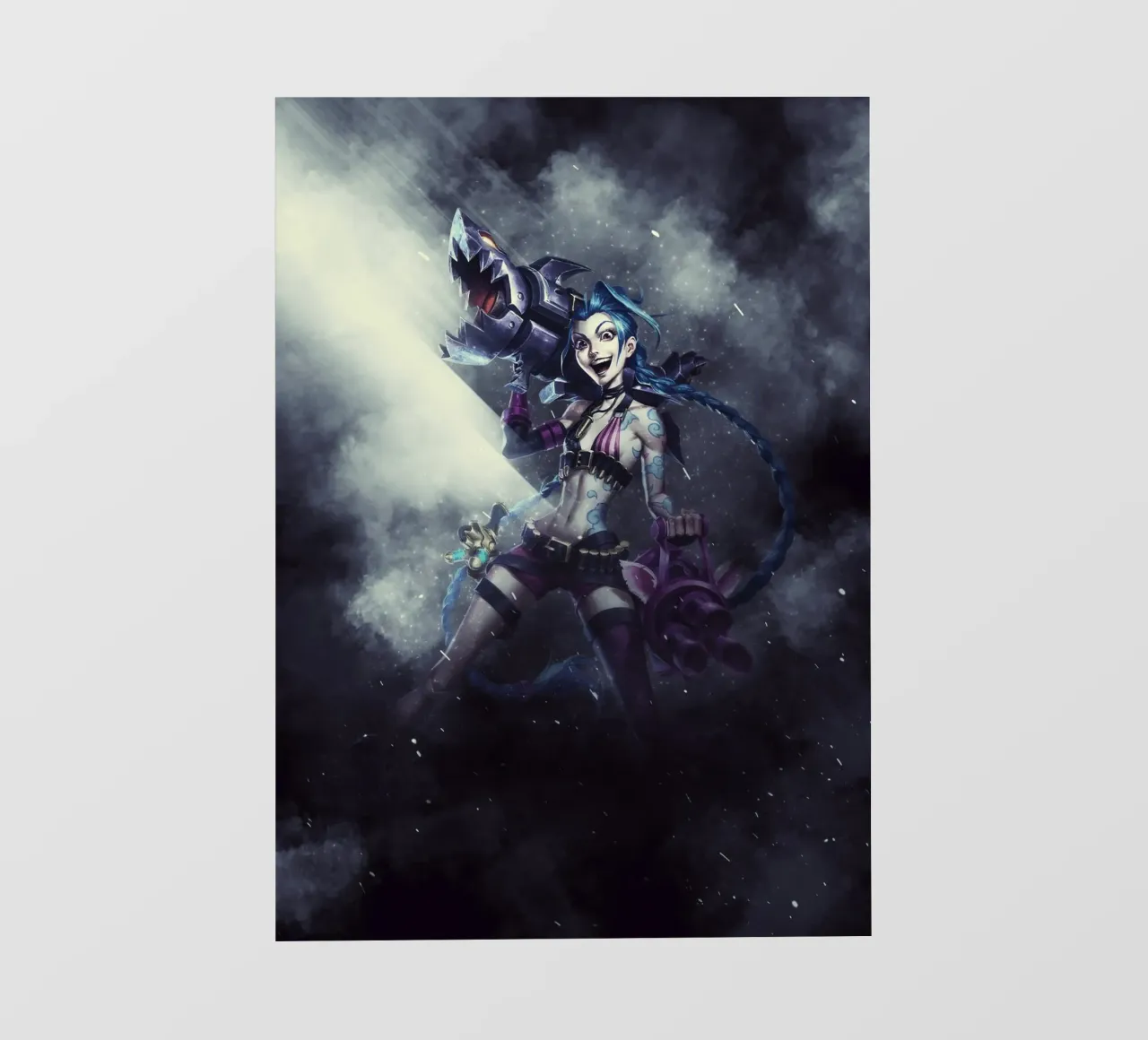 Jinx Arcane telo in pvc da FreeArtStudio