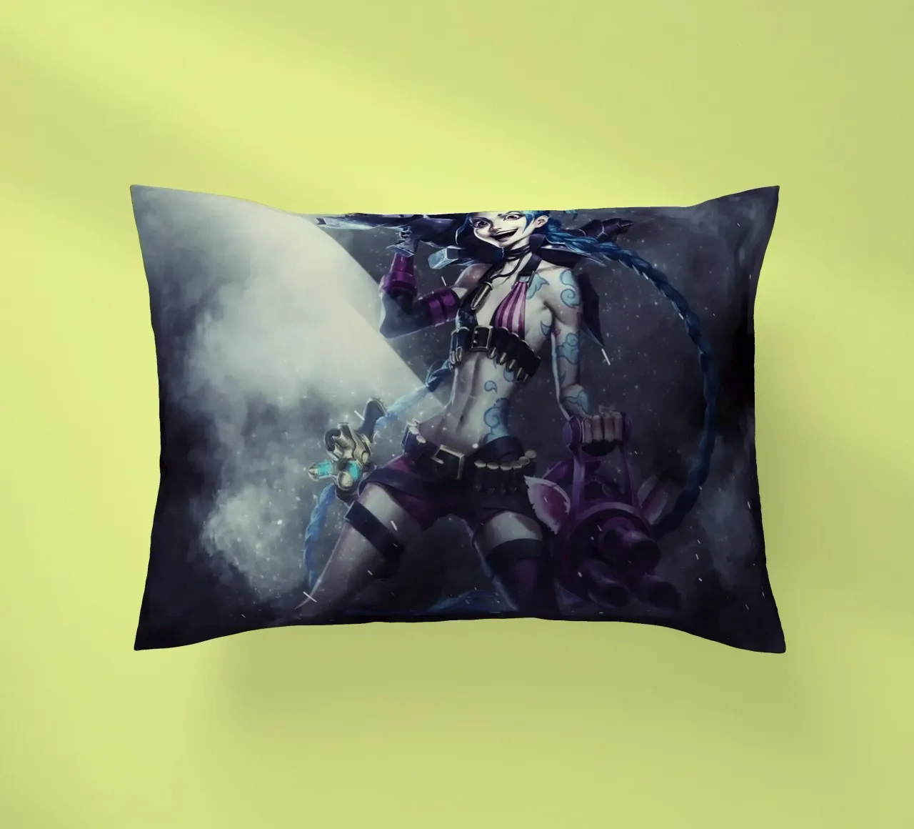 Jinx Arcane cuscino da FreeArtStudio