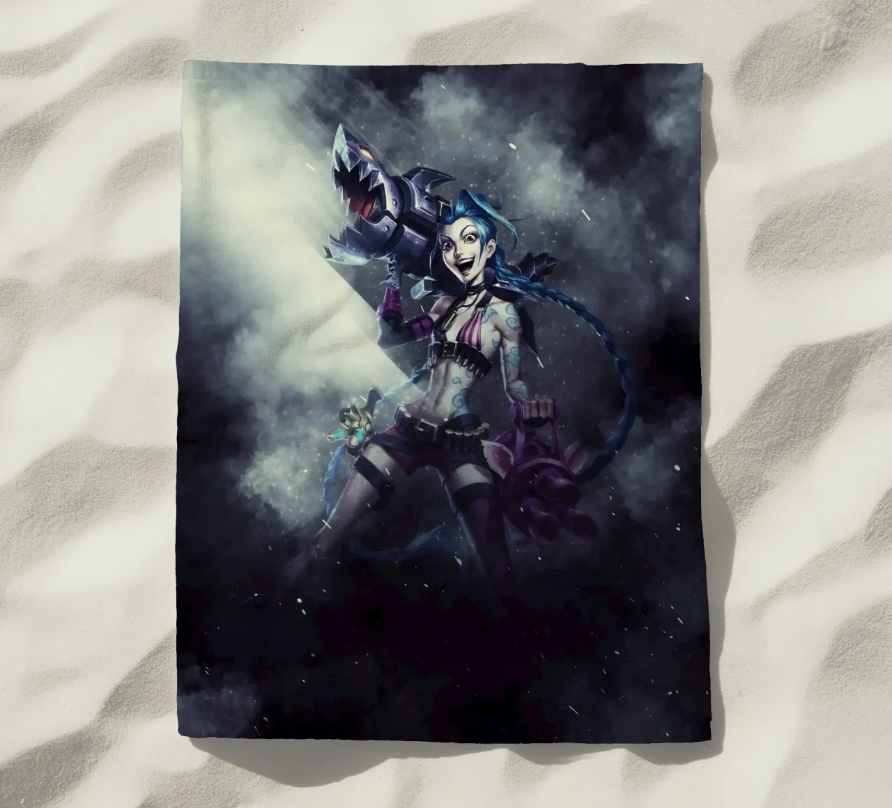 Jinx Arcane telo mare da FreeArtStudio