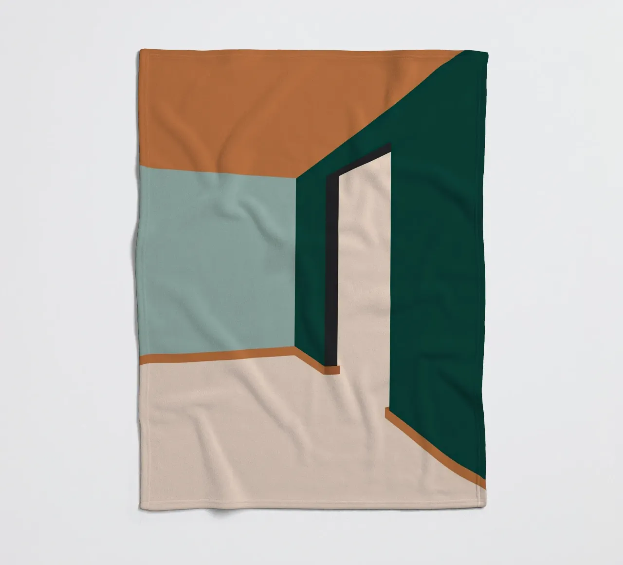 Perspective Building View Fleecedecke von galihstudio