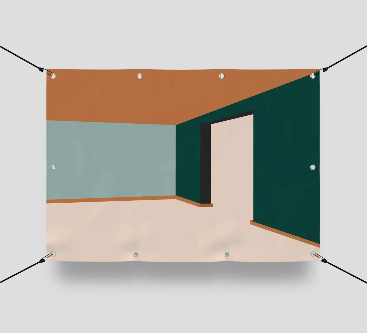 Perspective Building View telo in pvc da galihstudio