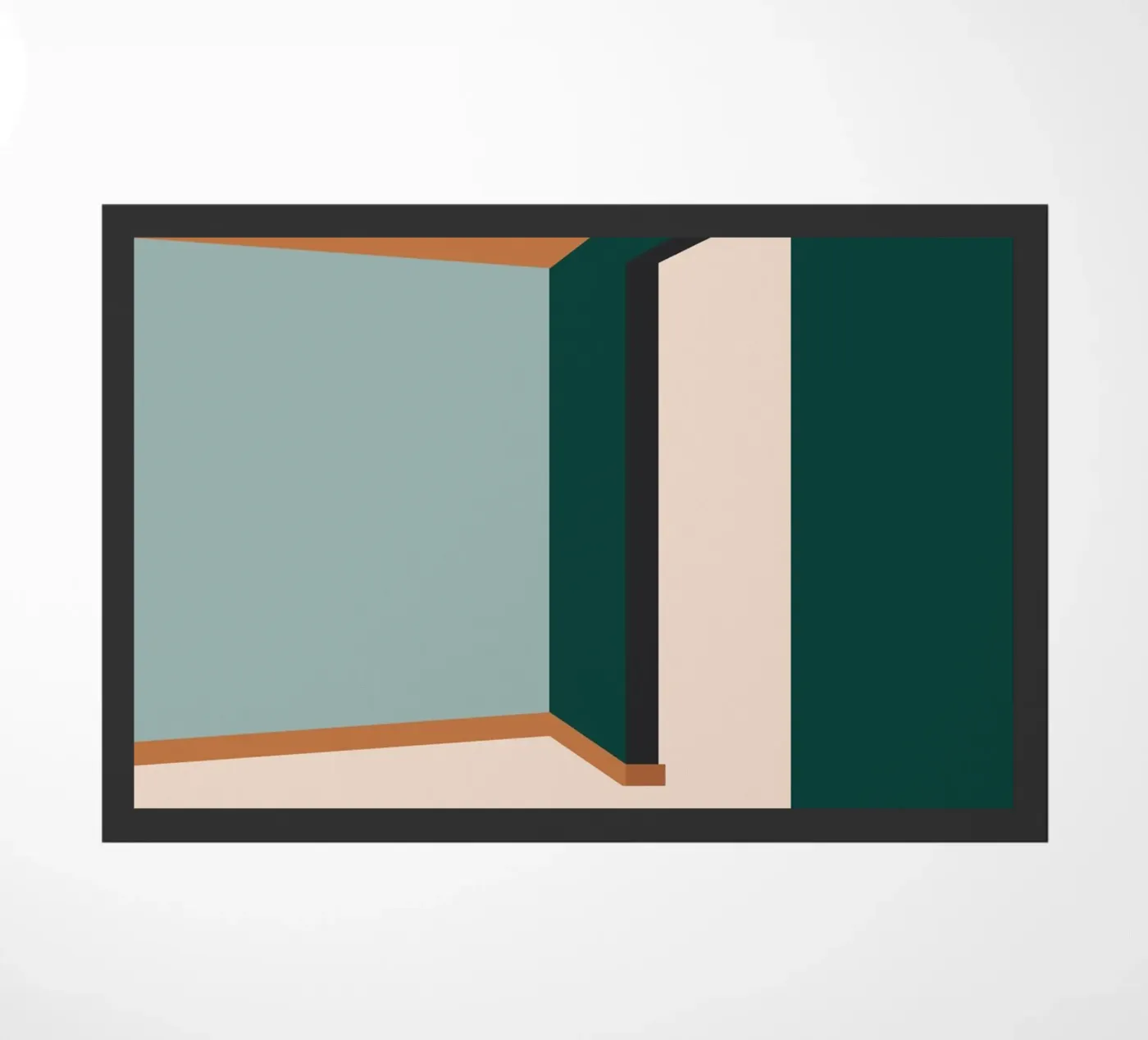 Perspective Building View doormat by galihstudio