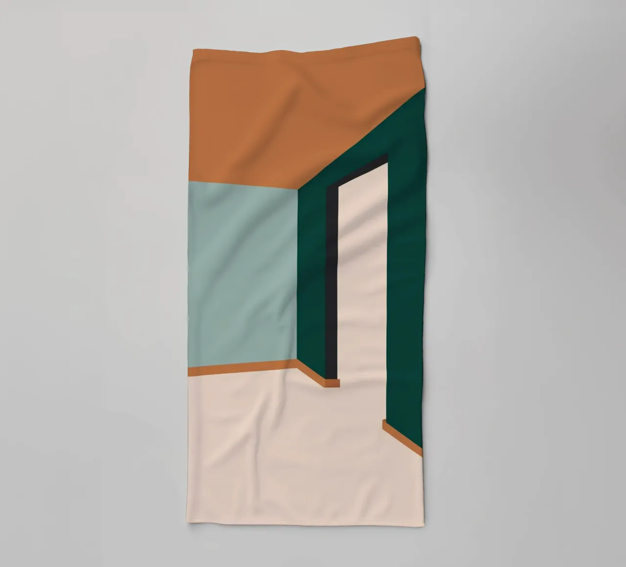 Perspective Building View asciugamano da bagno da galihstudio