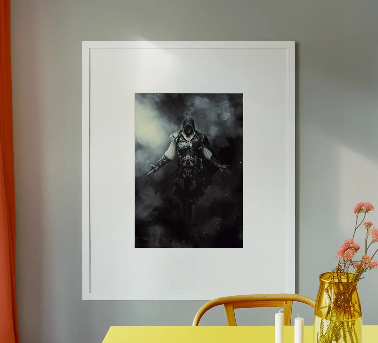 Assassin's Creed carta hahnemühle da FreeArtStudio