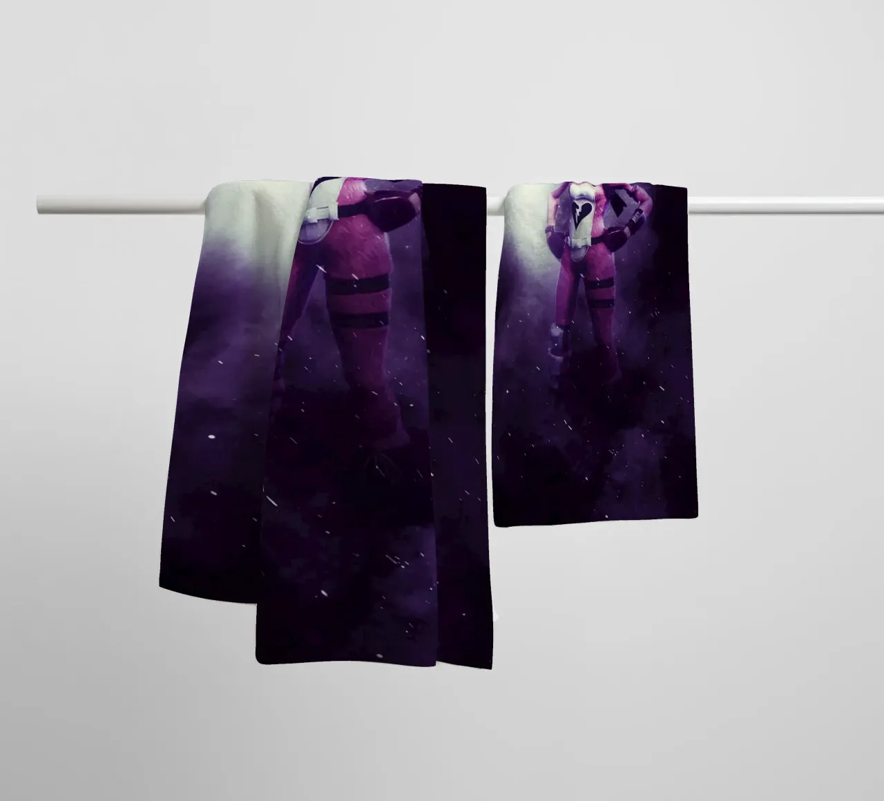 Fortnite cuddle asciugamano da bagno da FreeArtStudio