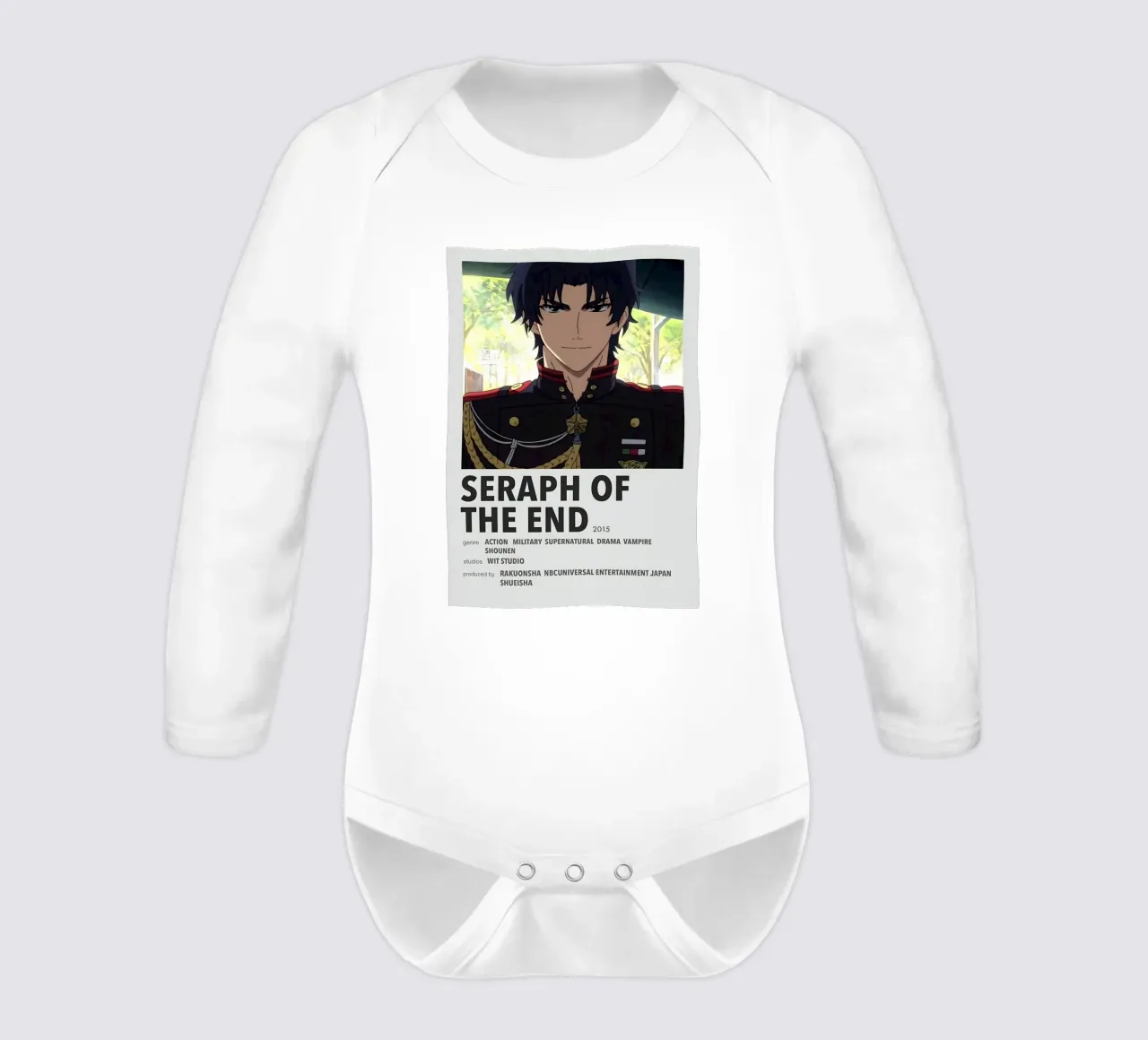 SERAPH OF THE END  2015 long-sleeve baby romper by Totoya