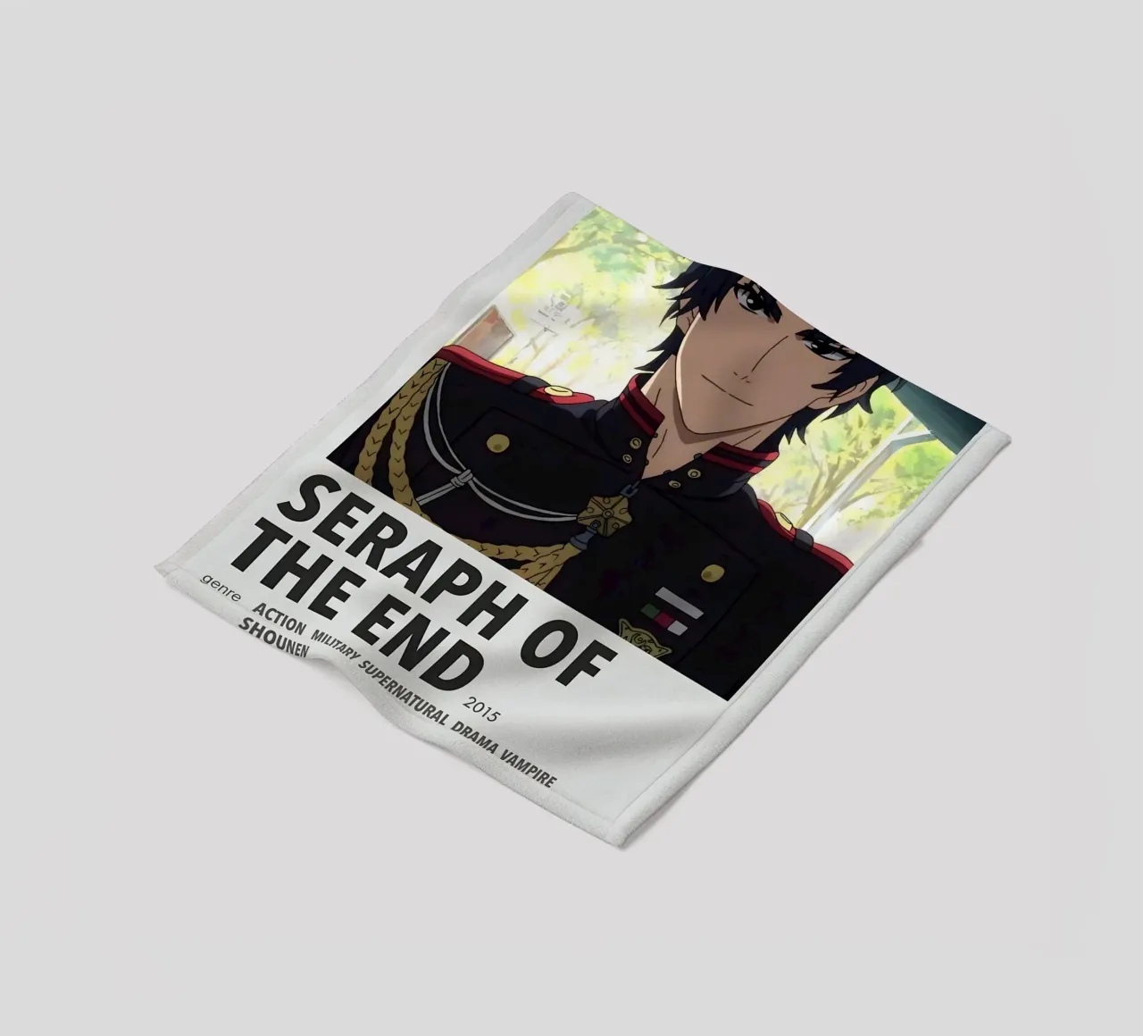 SERAPH OF THE END  2015 coperta in pile da Totoya