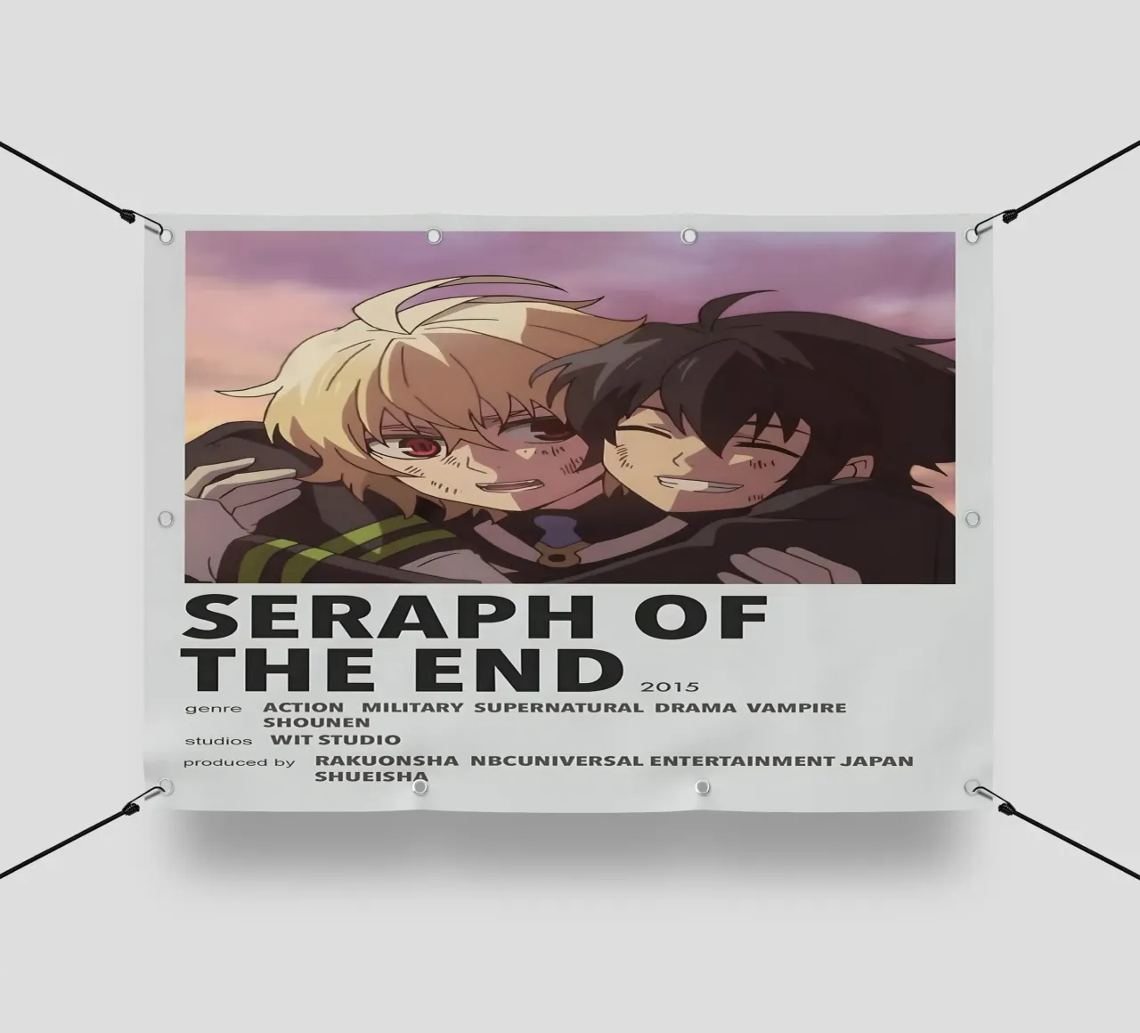SERAPH OF THE END  2015 telo in pvc da Totoya