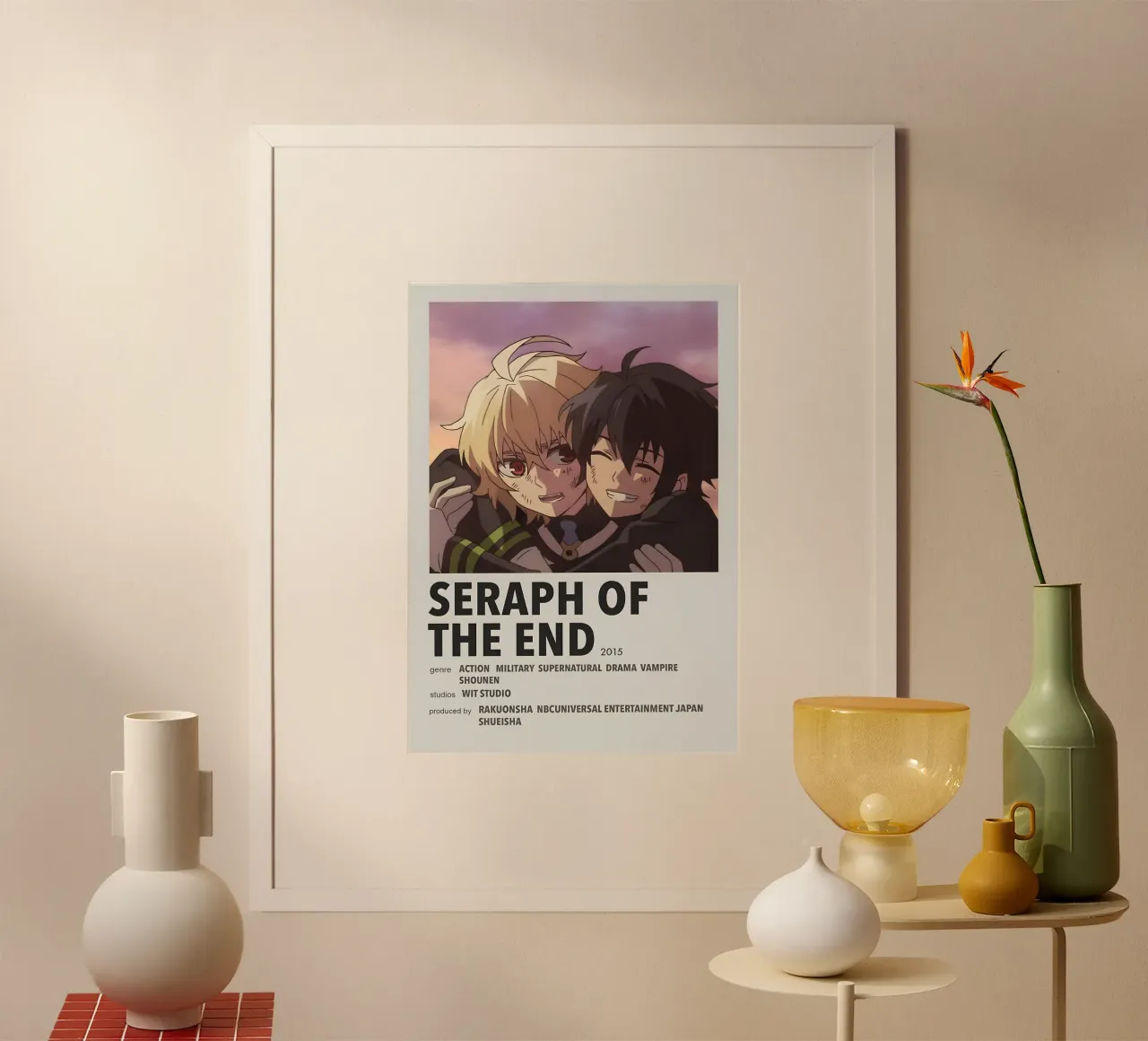 SERAPH OF THE END  2015 carta hahnemühle da Totoya