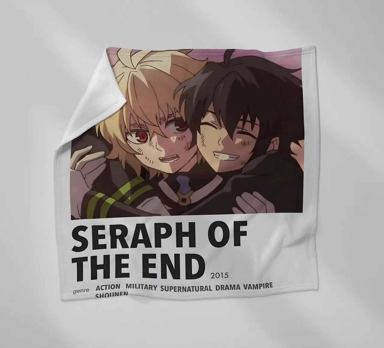 SERAPH OF THE END  2015 coperta in pile da Totoya