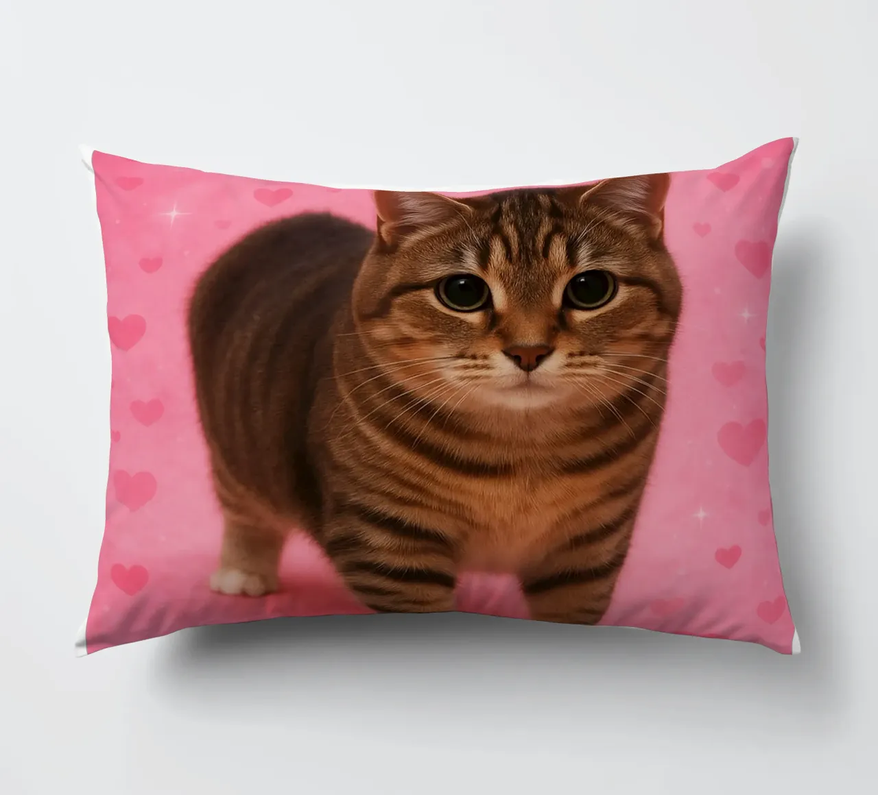 I Have Microplastics in my Balls Divertente disegno artistico di un gatto cuscino da the gondals