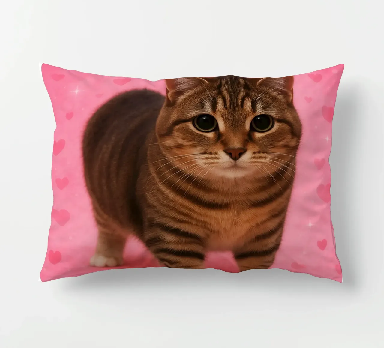 I Have Microplastics in my Balls Divertente disegno artistico di un gatto cuscino da the gondals