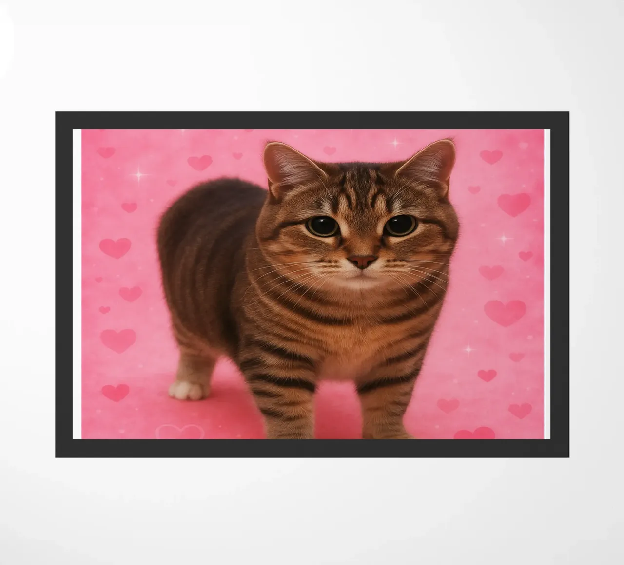 I Have Microplastics in my Balls Divertente disegno artistico di un gatto zerbino da the gondals