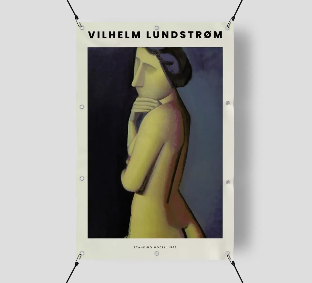 Lundstrøm - Stående Model telo in pvc da Vintage by JUNIQE