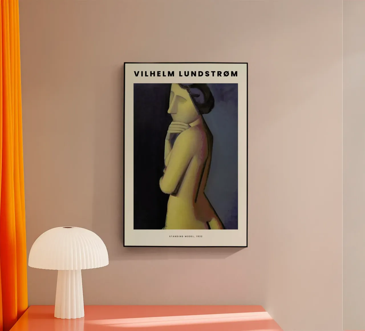 Lundstrøm - Stående Model plexiglass da Vintage by JUNIQE