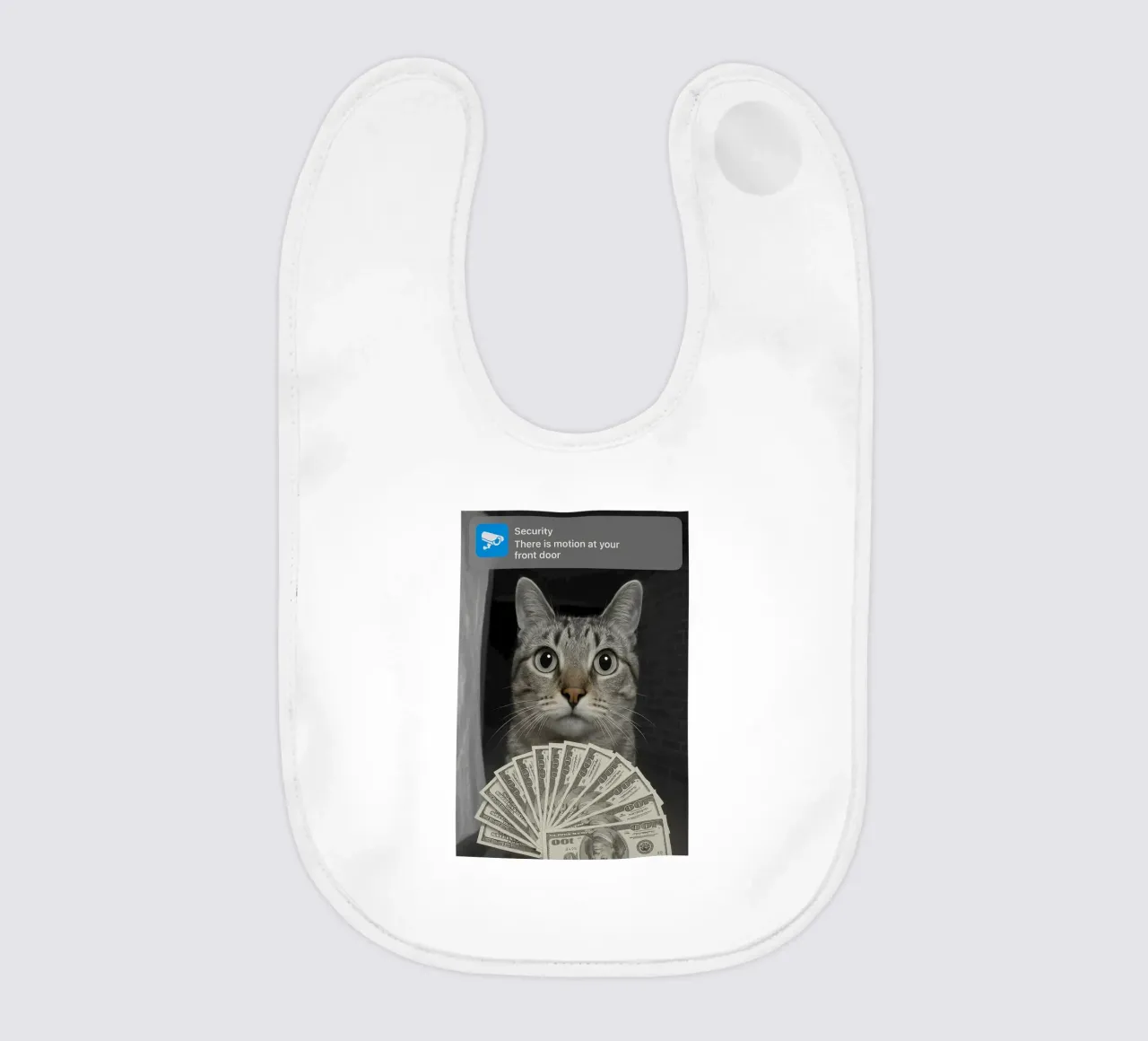 Gatto ad anello con design Motion art bavaglino da the gondals