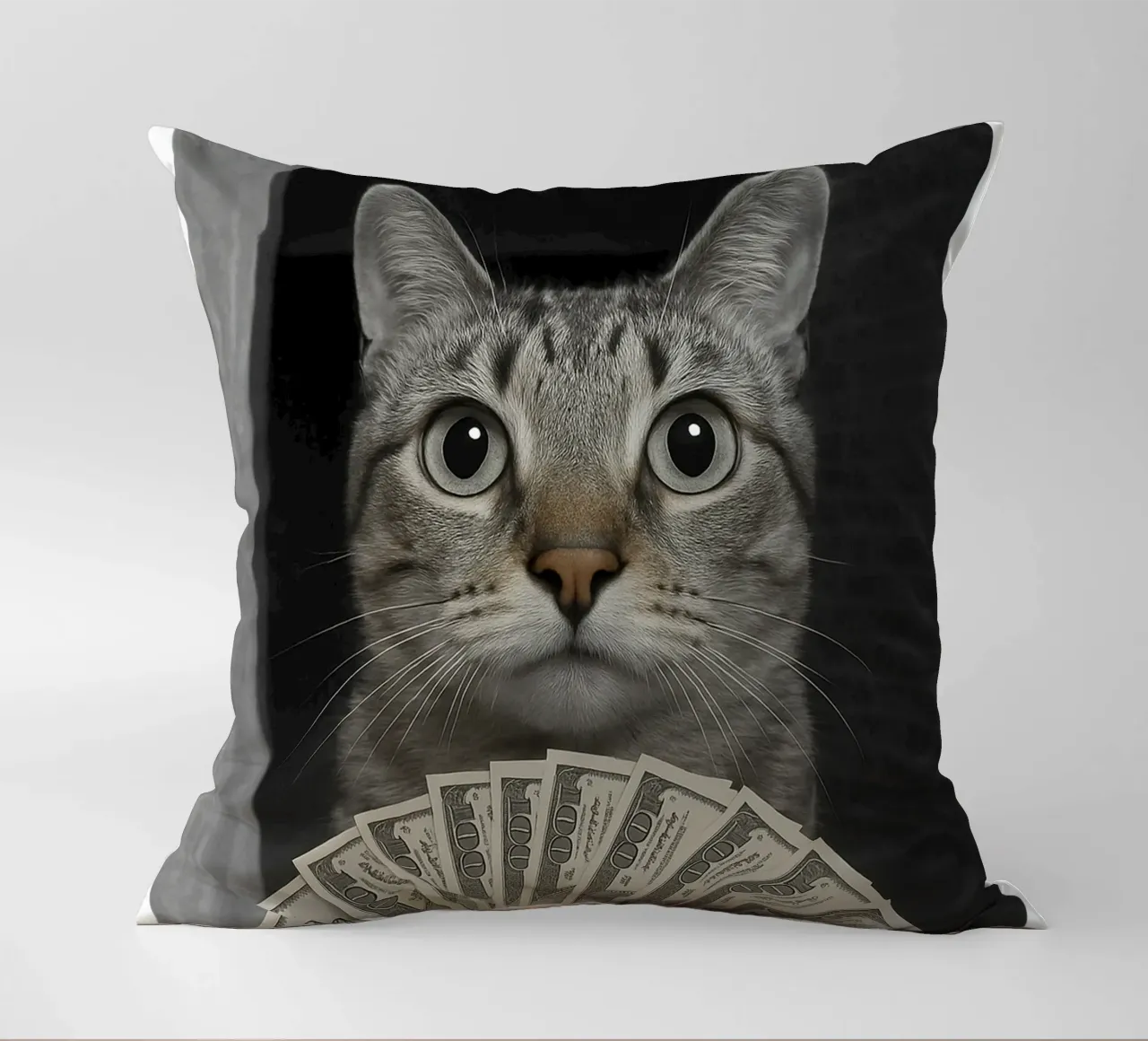 Gatto ad anello con design Motion art cuscino da the gondals
