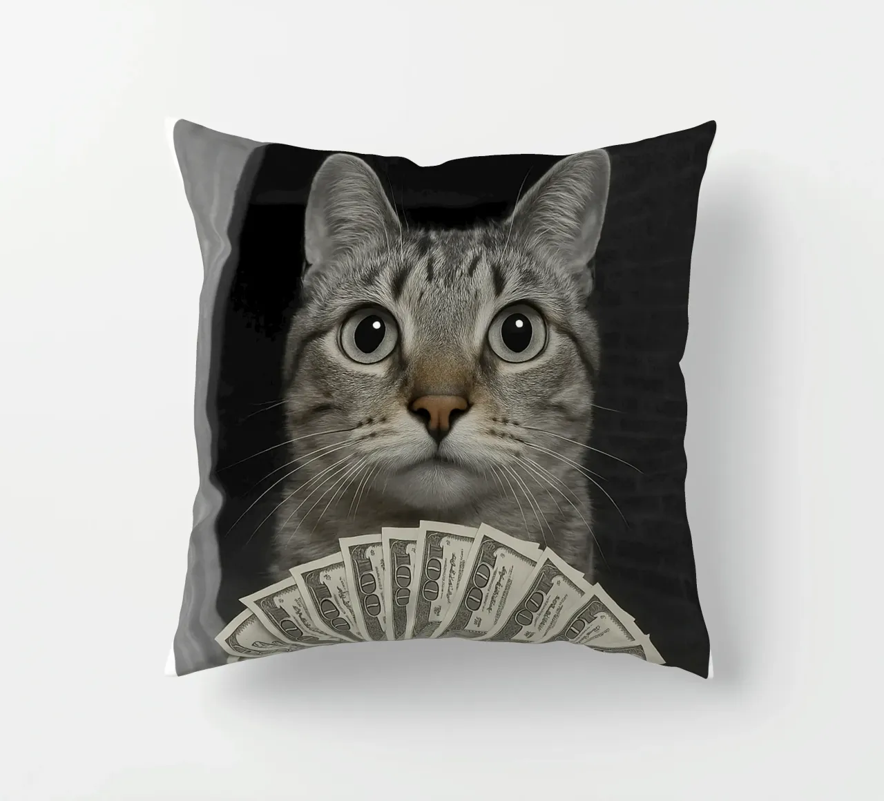 Gatto ad anello con design Motion art cuscino da the gondals
