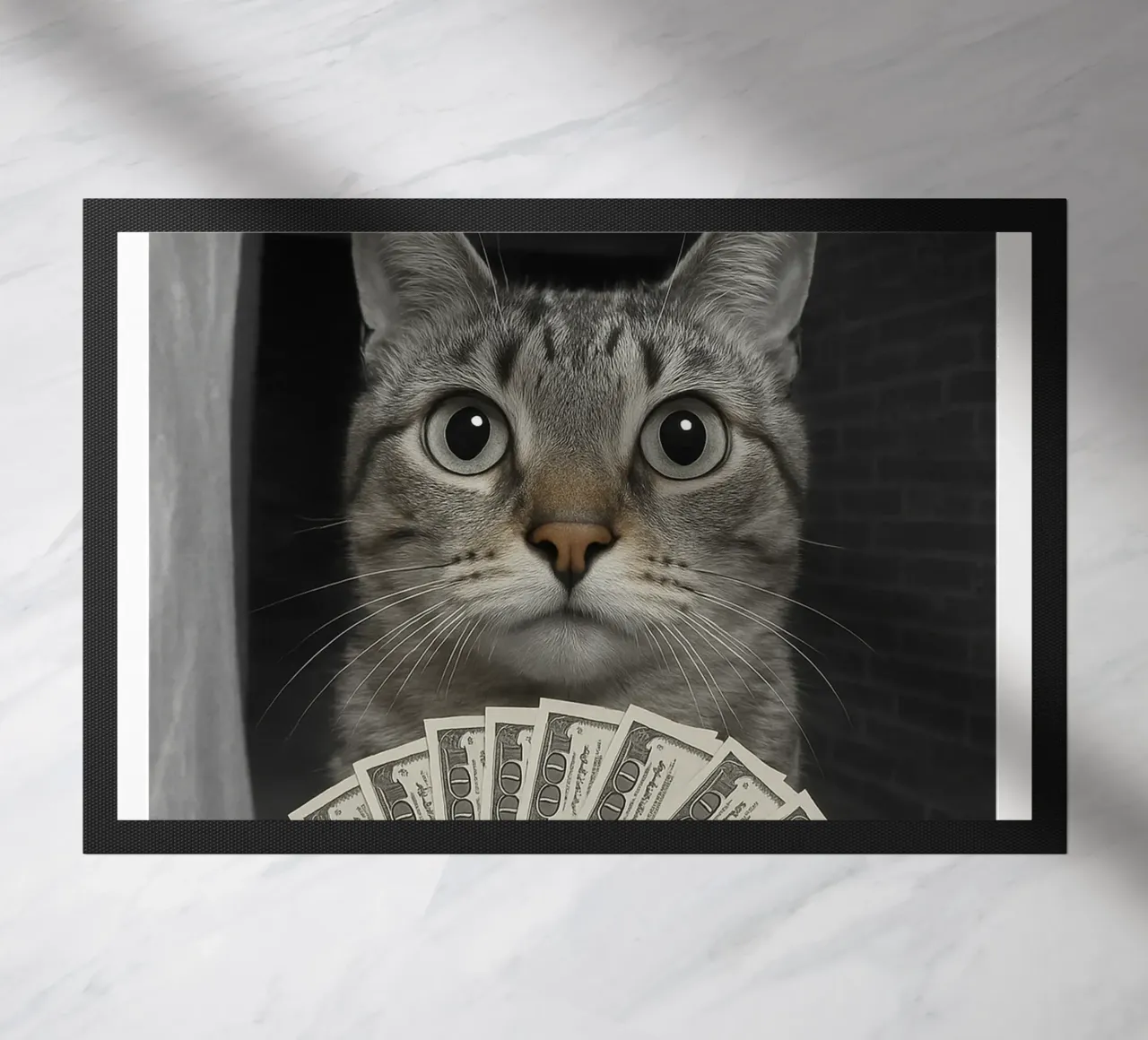 Gatto ad anello con design Motion art zerbino da the gondals