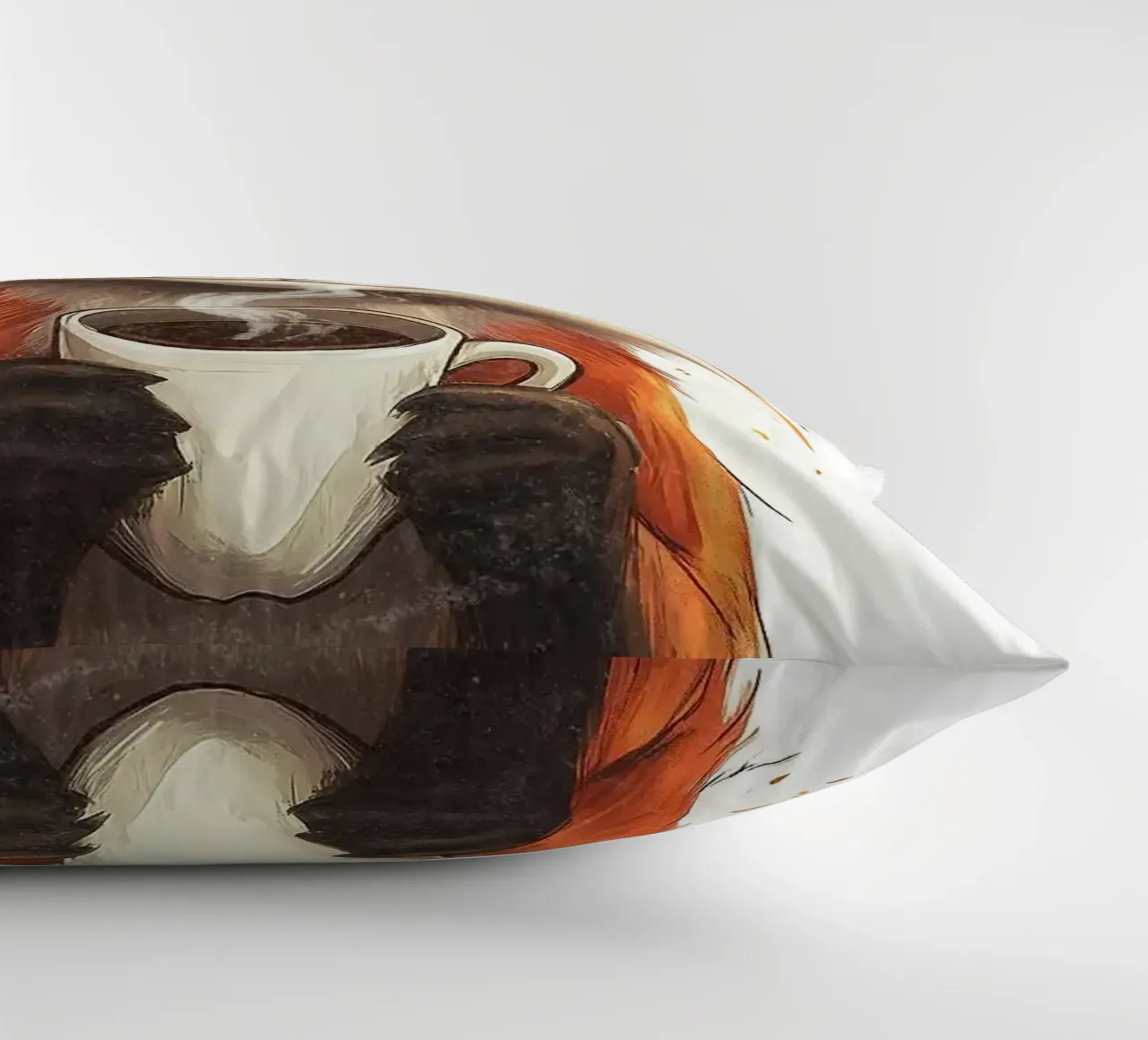 tazza da caffè con animale volpe cuscino da James Isaac Jackson