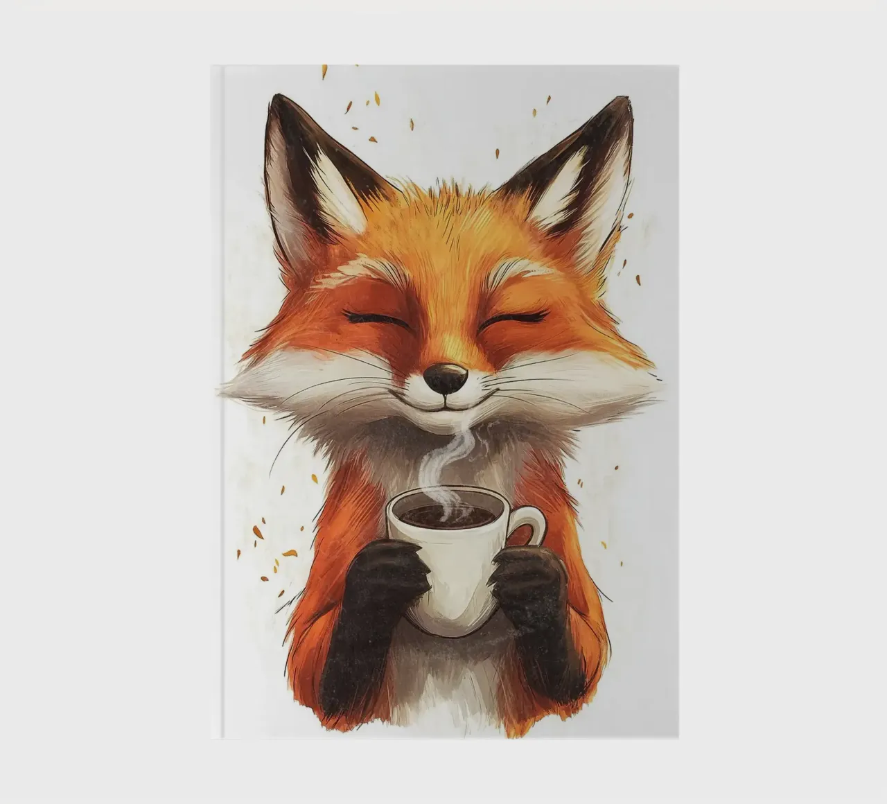 tazza da caffè con animale volpe diario da James Isaac Jackson