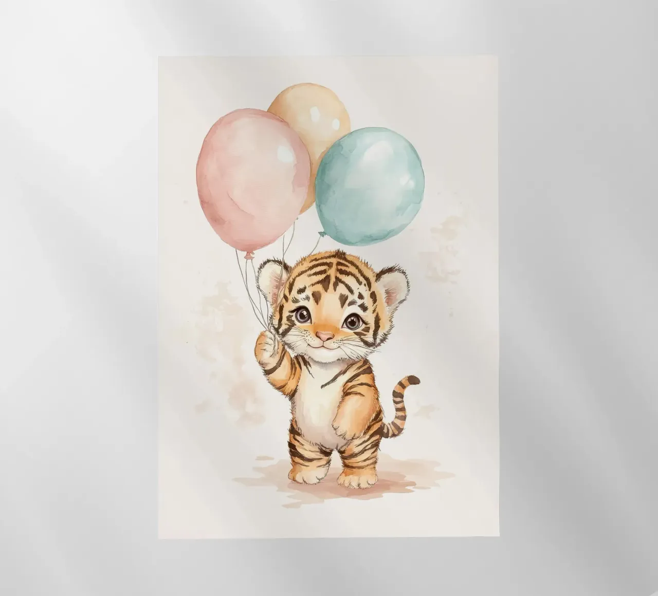 palloncini per cuccioli di tigre pellicola backlit da James Isaac Jackson