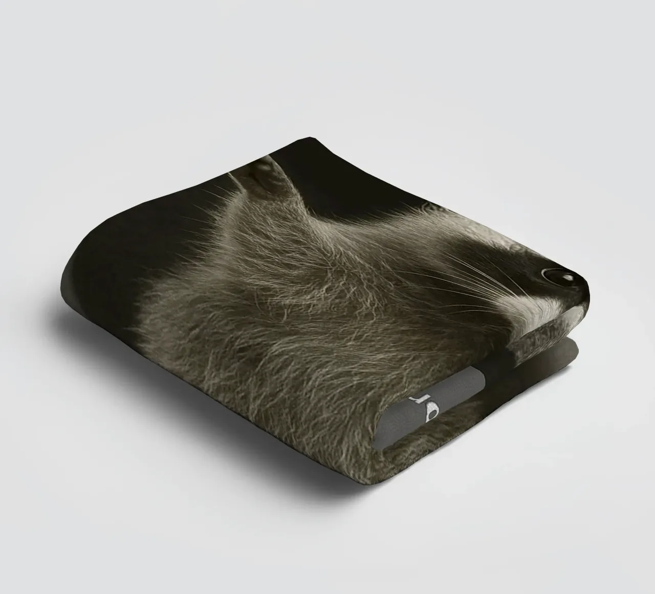 Anello Procione con gatto Pippo in movimento Funny Art Design asciugamano da bagno da the gondals