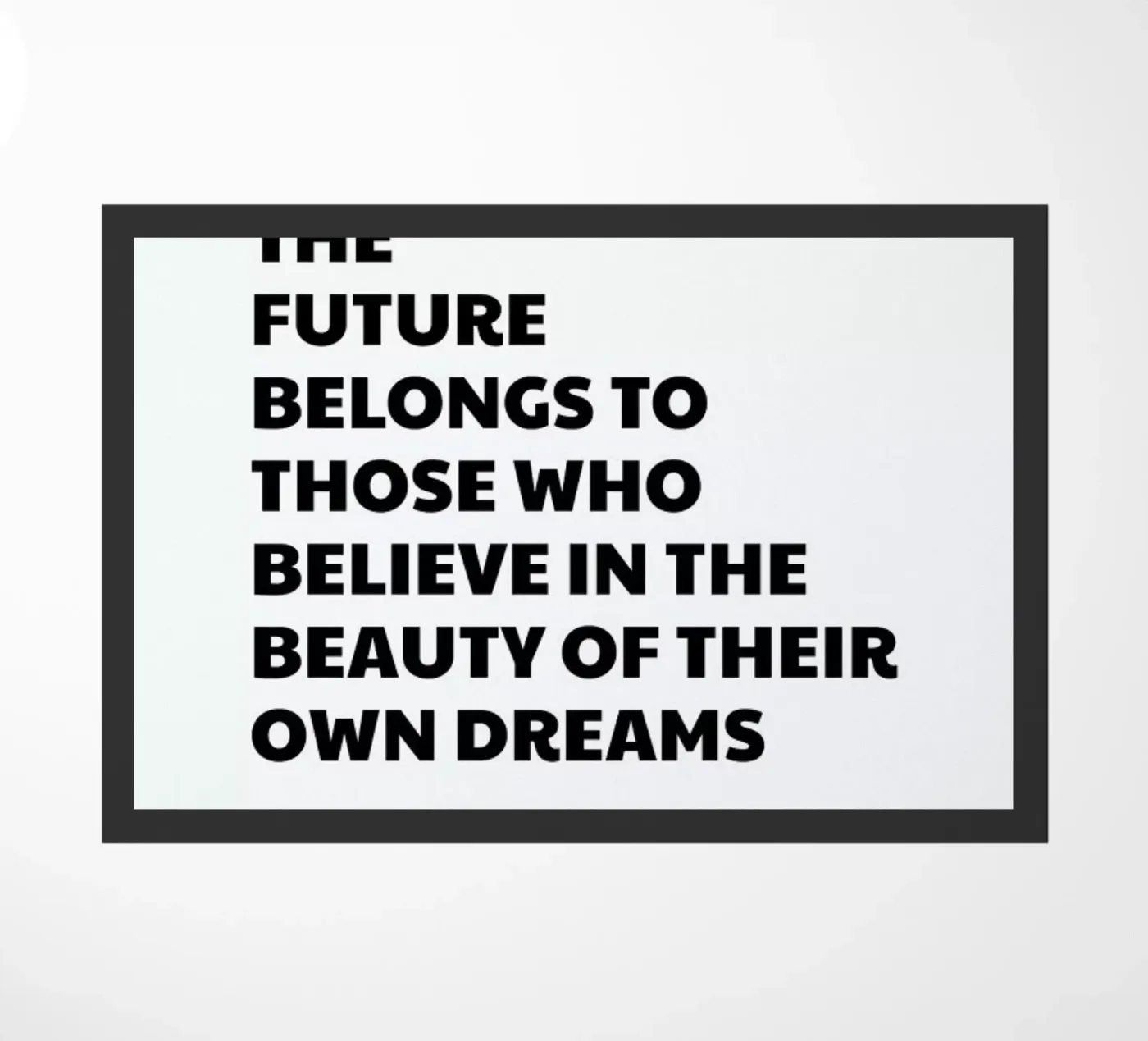 Future Belongs zerbino da Studio One