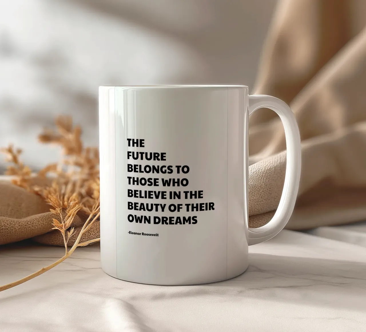 Future Belongs tazza in ceramica da Studio One