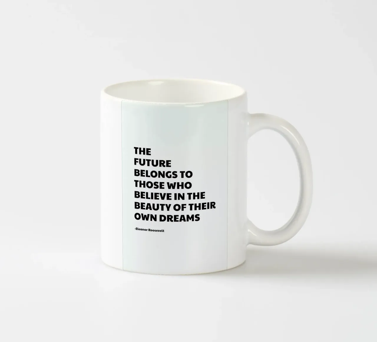 Future Belongs tazza in ceramica da Studio One