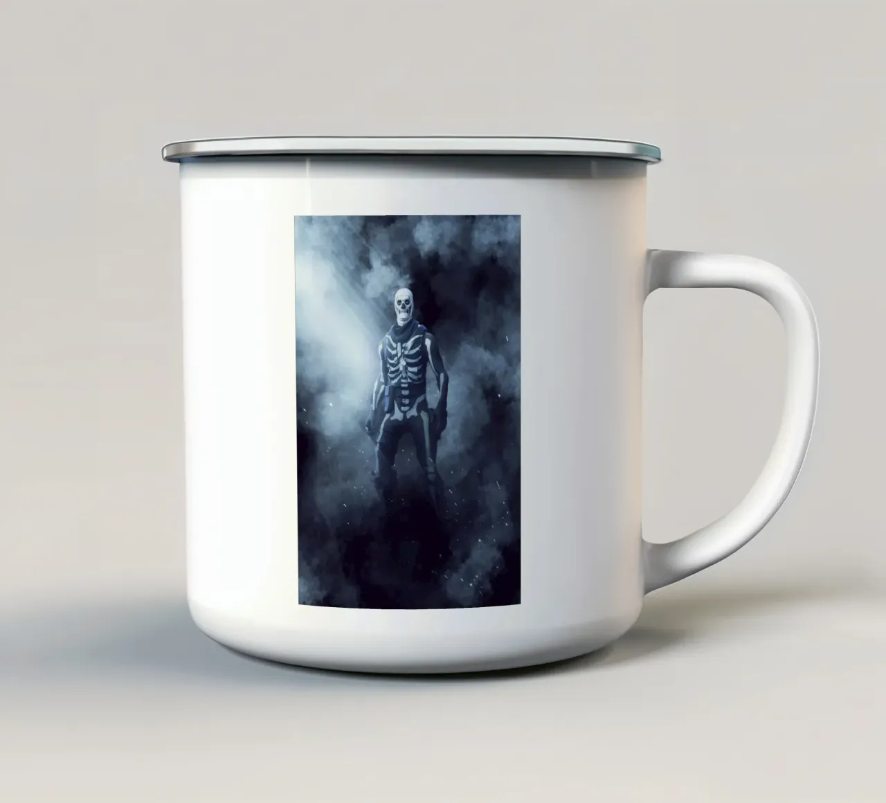 Skull Trooper tazza in smalto da FreeArtStudio