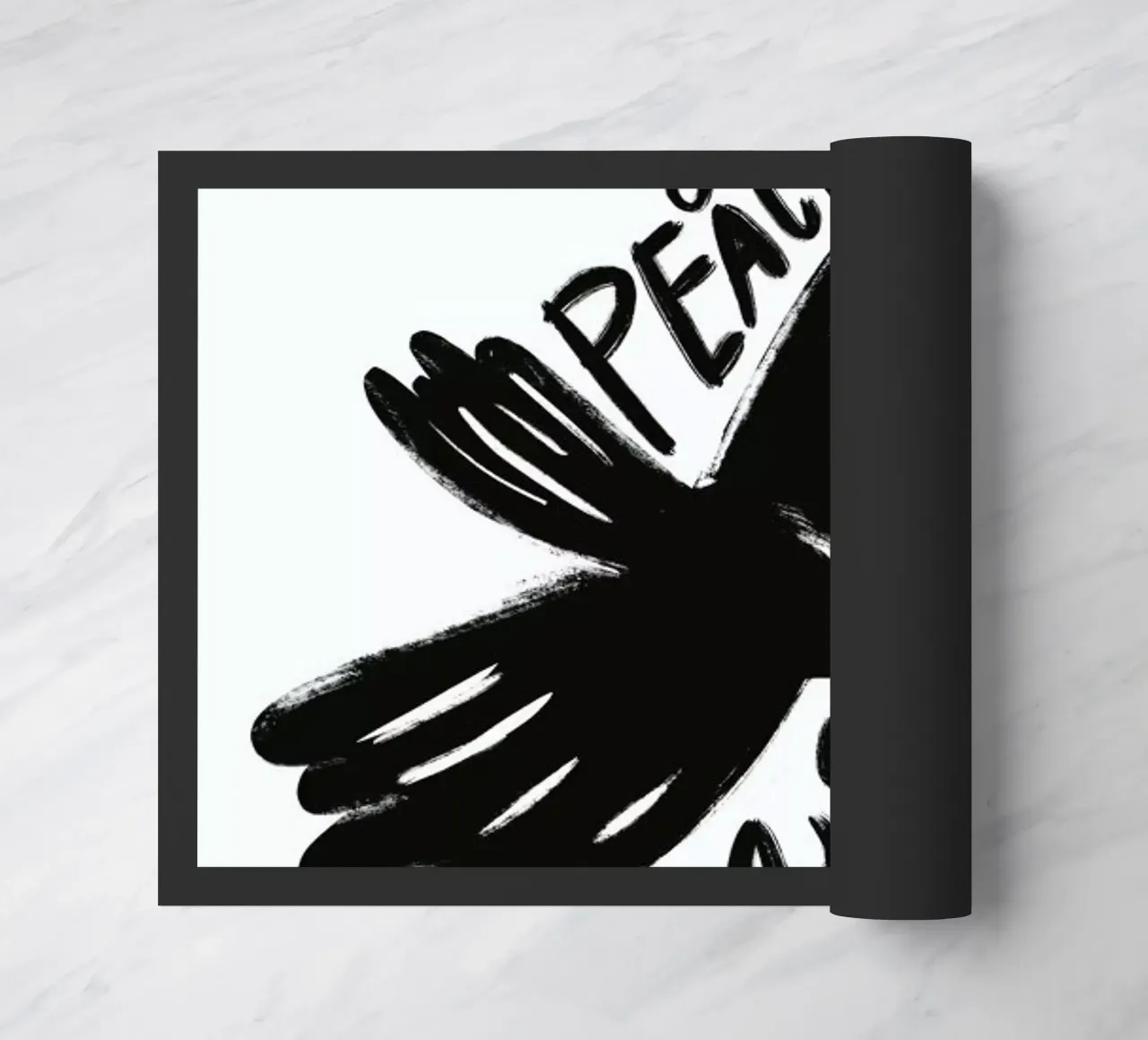 Give Peace a Chance zerbino da Graphite